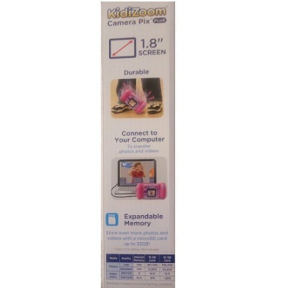 VTech KidiZoom Camera Pix Plus - Pink - Picture 6 of 8